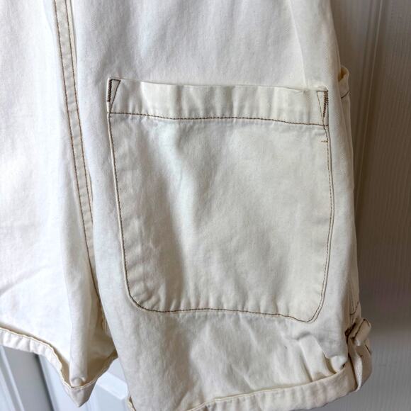 Pistola Parker Fields Suit Romper Ecru Small Boho minimalist utility - Picture 7 of 9